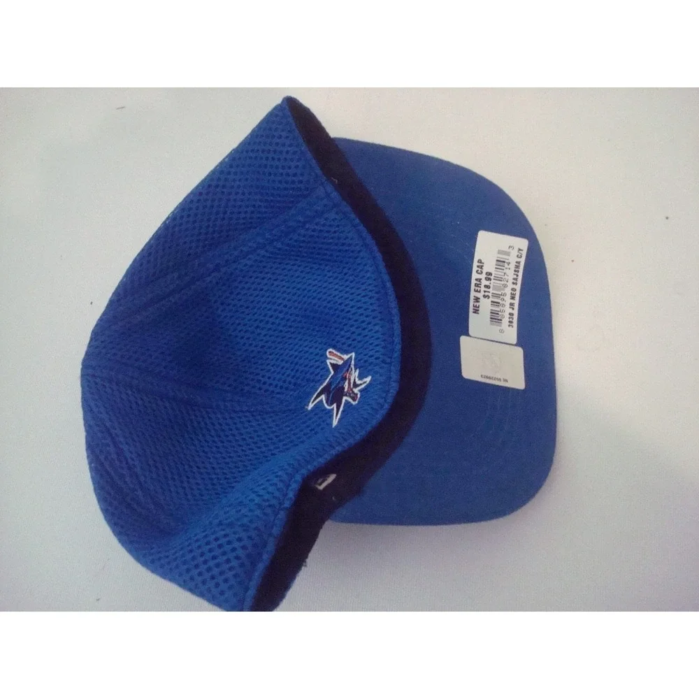 YOUTH---- SAN JOSE SHARKS‎ NEW ERA  00S  Y2K  HAT CAP VINTAGE DEADSTOCK B5